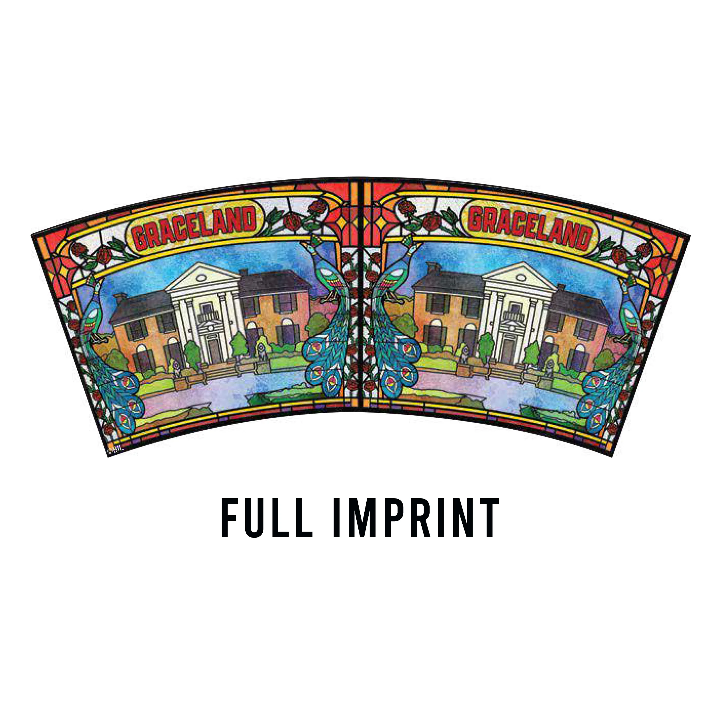 Graceland Stained Glass Shot Glass - Image 3