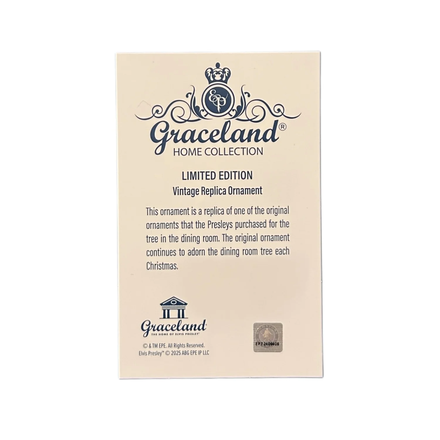 Graceland Vintage Green Ornament - Image 4