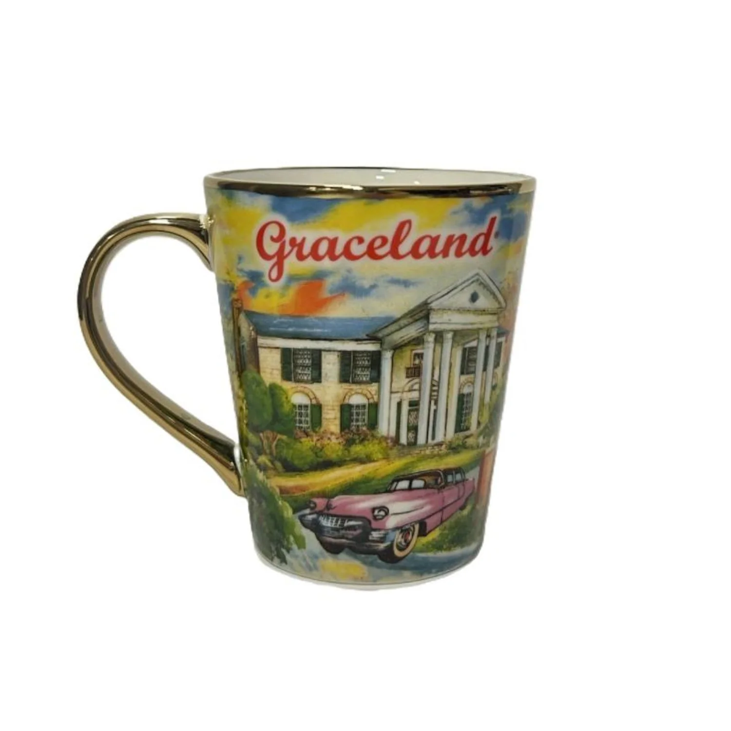Graceland Watercolor Coffee Mug - Image 2