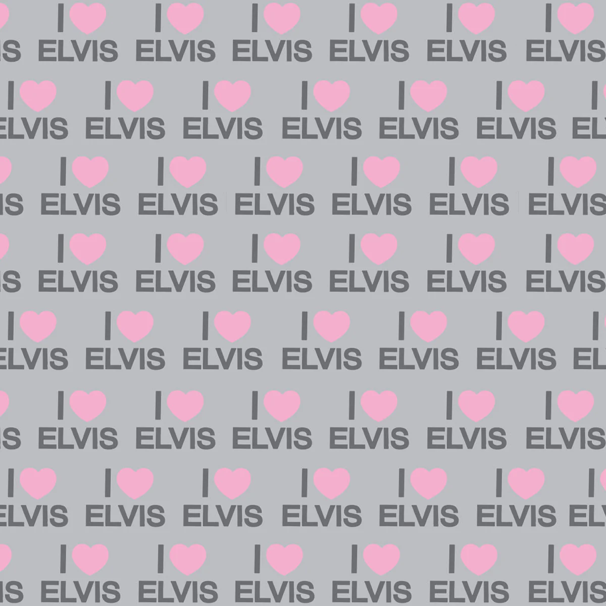 I Love Elvis Wrapping Paper