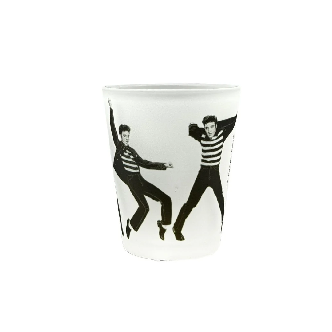 Jailhouse Rock Frosted Shot Glass - Image 3