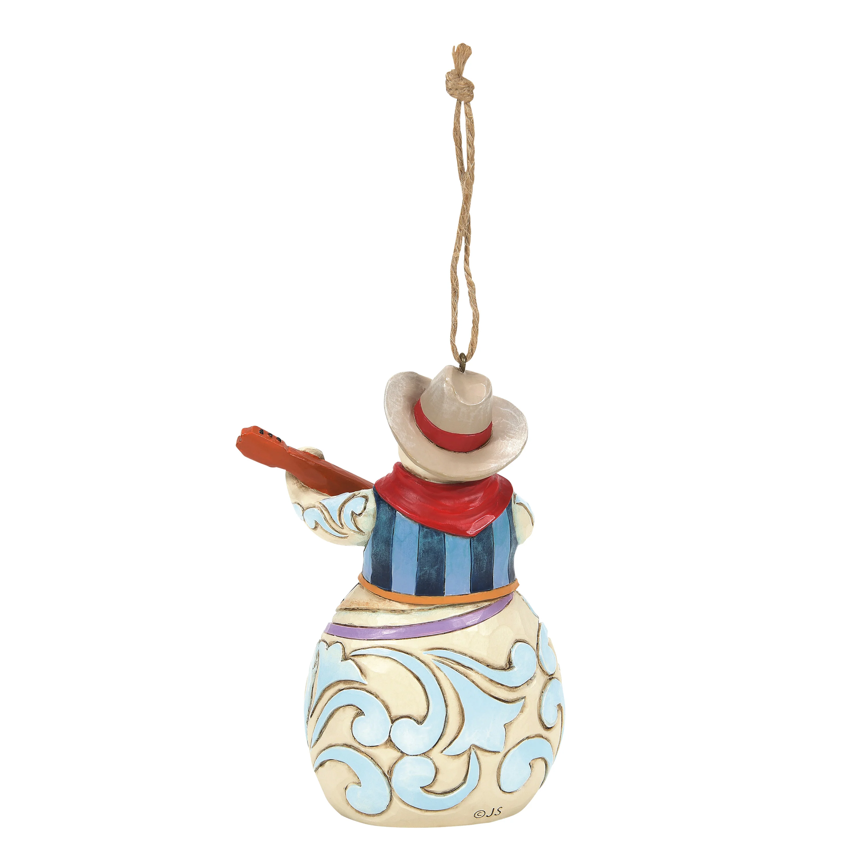 Jim Shore Graceland Snowman Ornament - Image 2