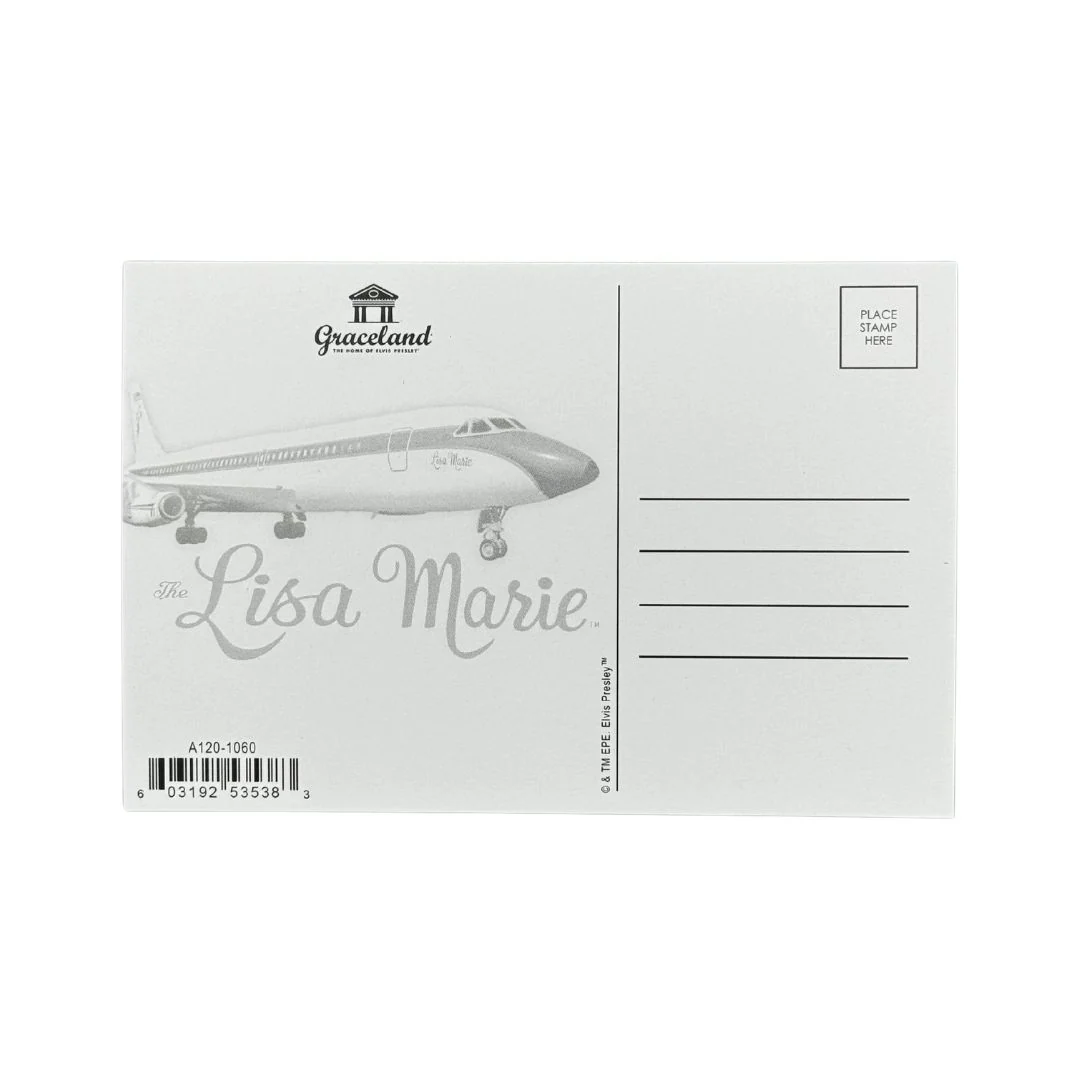 Lisa Marie Airplane Post Card - Image 2