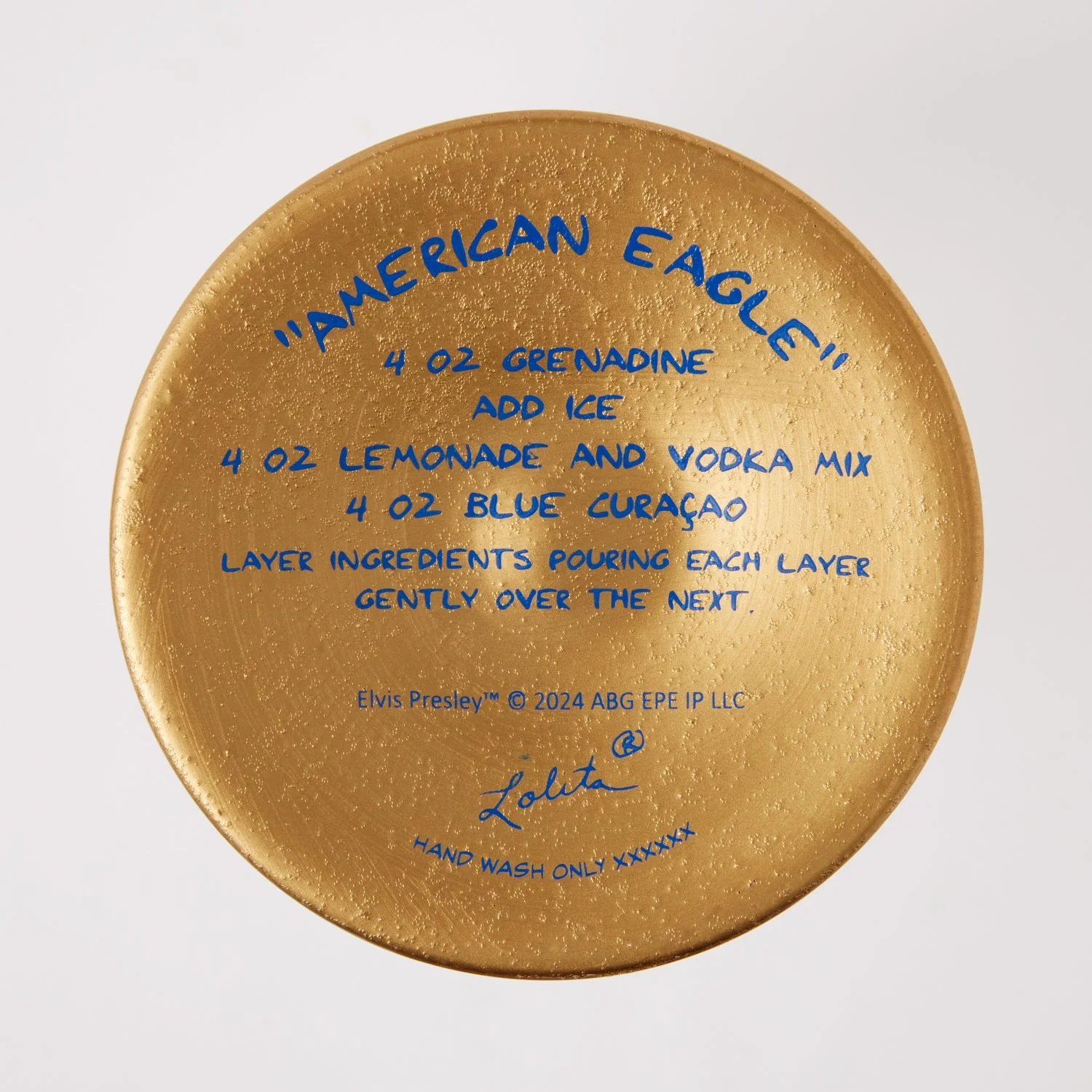 Lolita Elvis American Eagle Wine Glass - Image 6