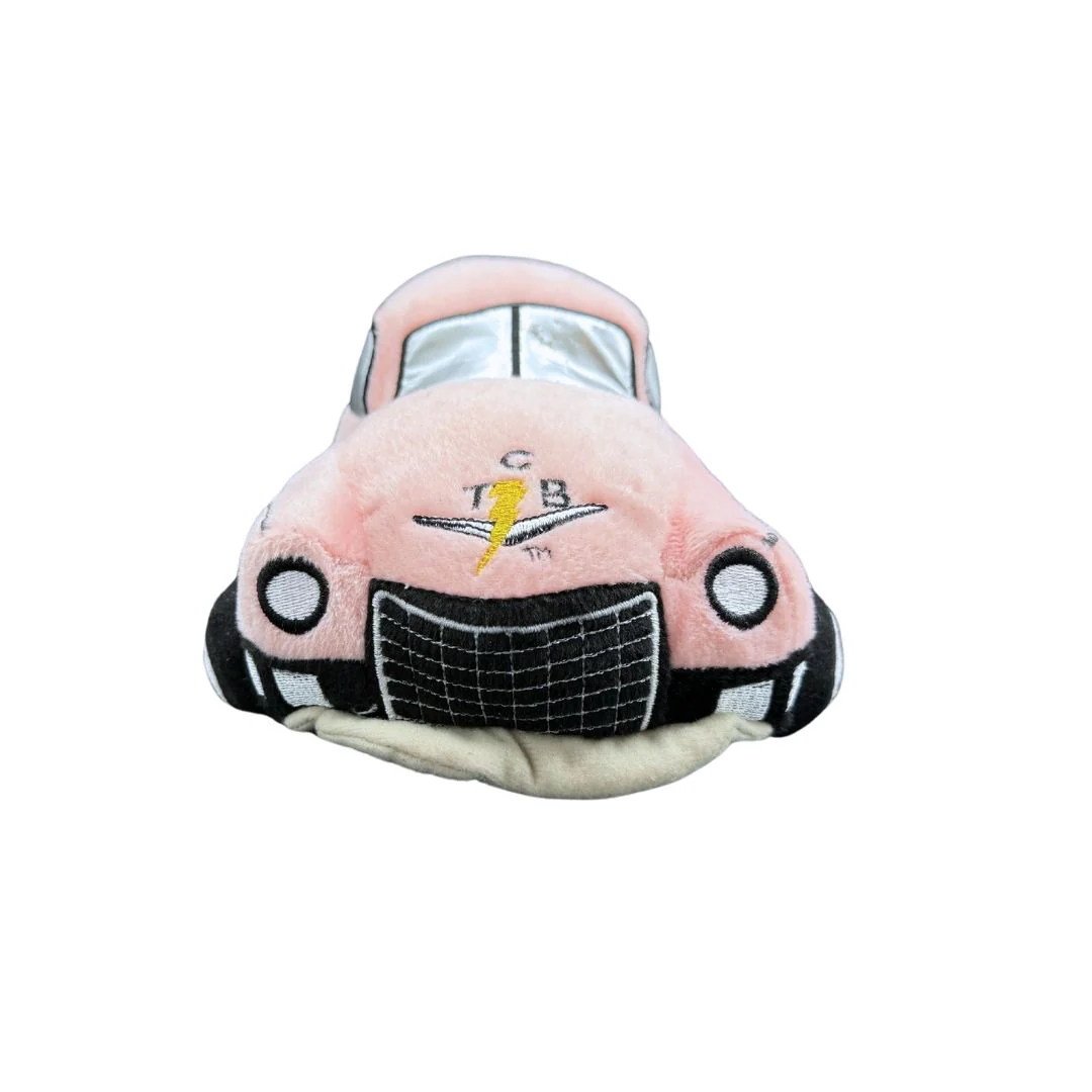 Pink Classic Car Plush - Image 4