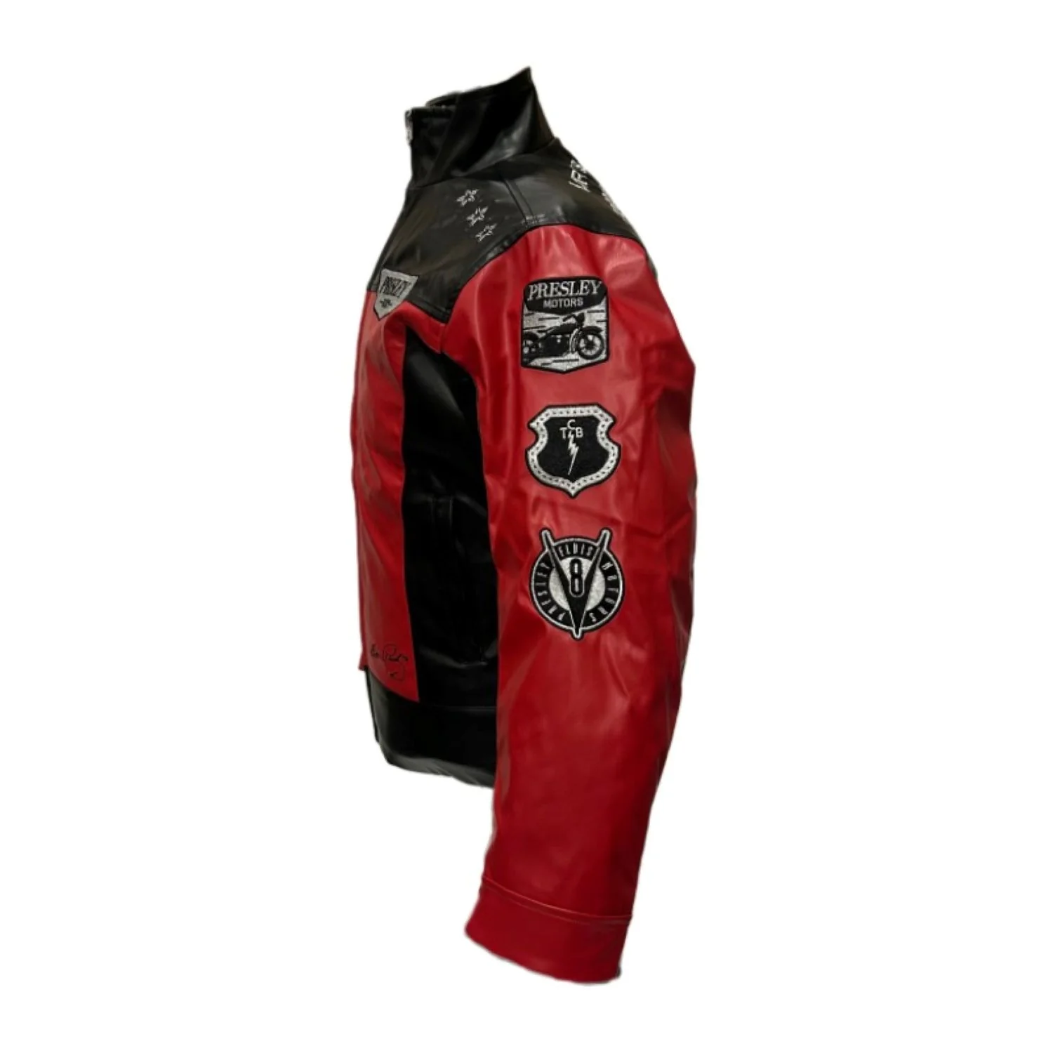 Presley Motors Ladies Moto Jacket - Image 3