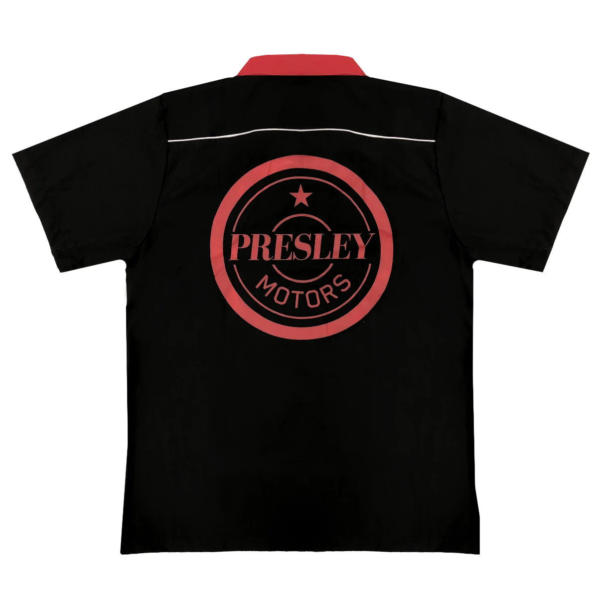 Presley Motors Men's Woven Shirt - Image 3
