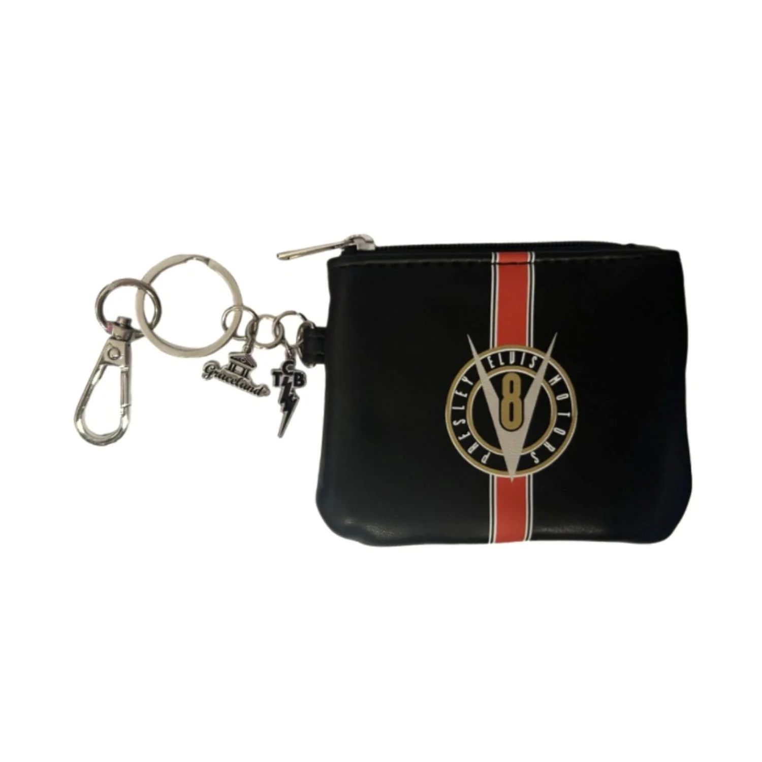 Presley Motors V-8 Coin Purse Key Fob
