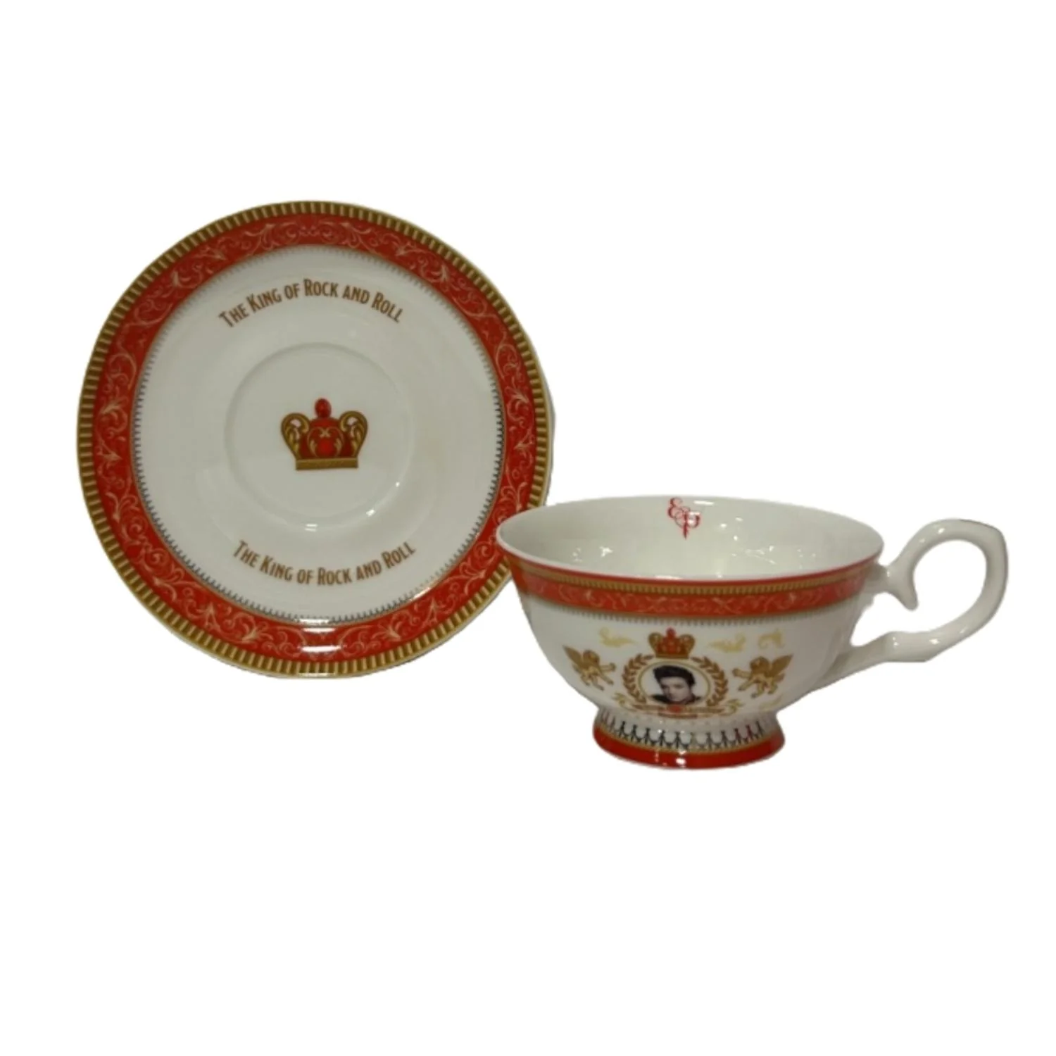 Rockin' Royal China Teacup and Saucer - Image 3