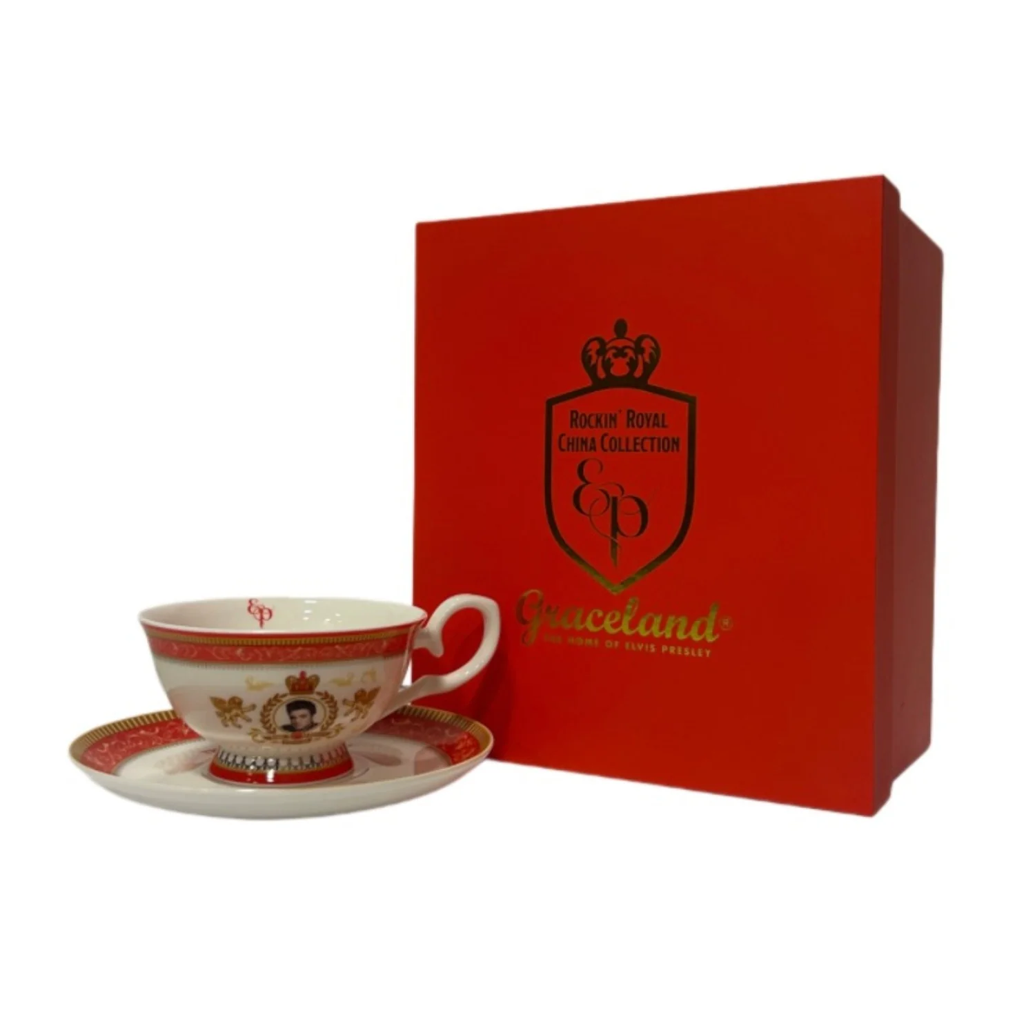 Rockin' Royal China Teacup and Saucer - Image 5