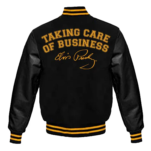 TCB Elvis Presley Varsity Jacket - Image 3