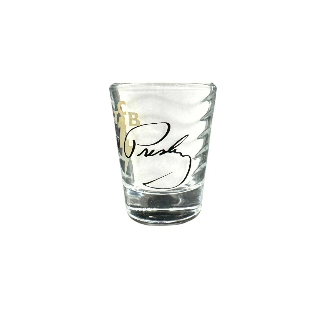 TCB Elvis Signature Shot Glass - Image 3