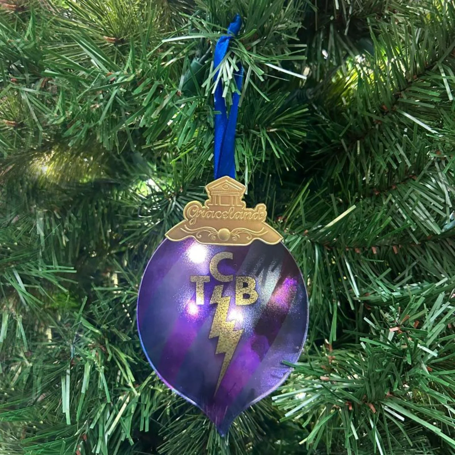 TCB Glass Ornament - Image 2