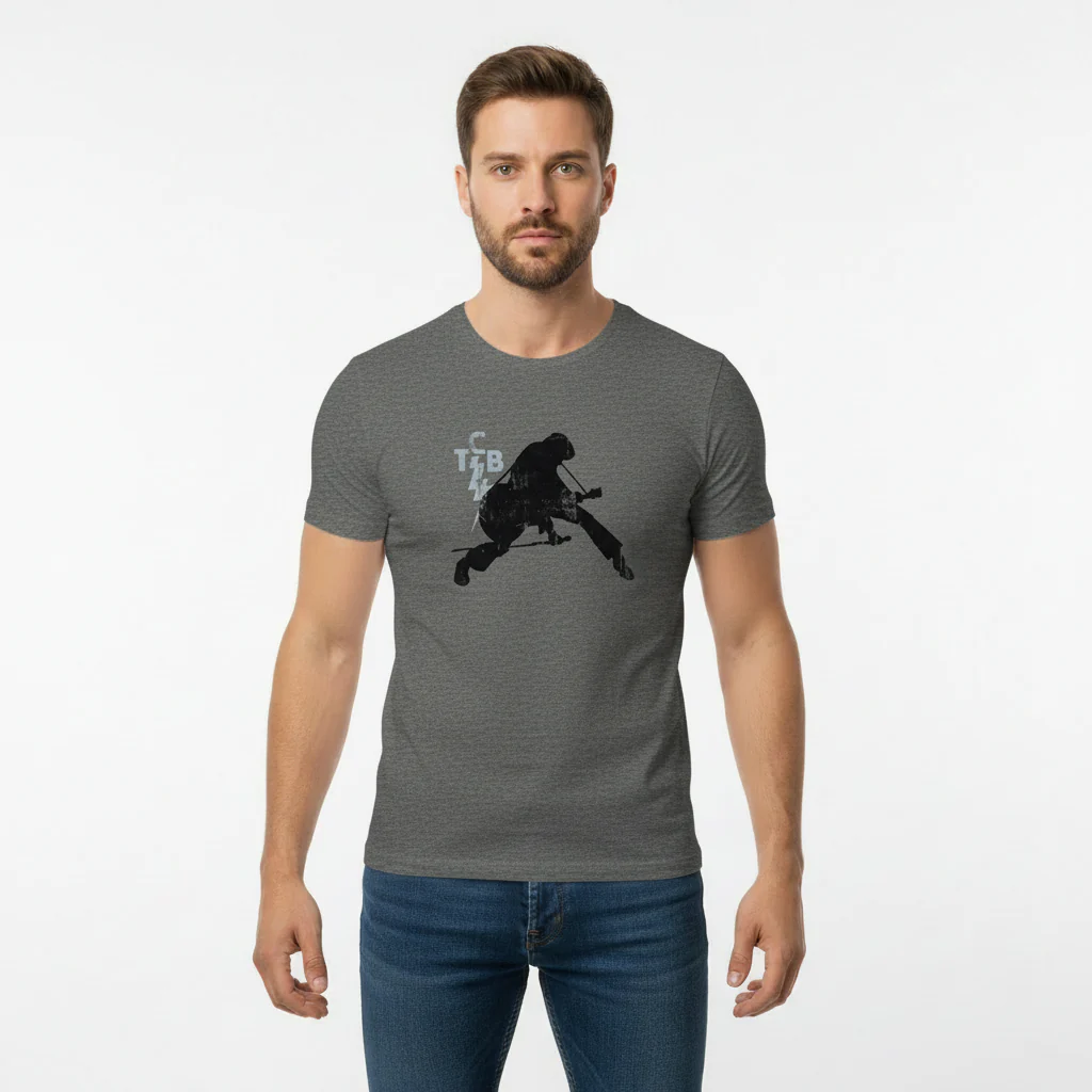 TCB Guitar Silhouette T-Shirt - Image 2