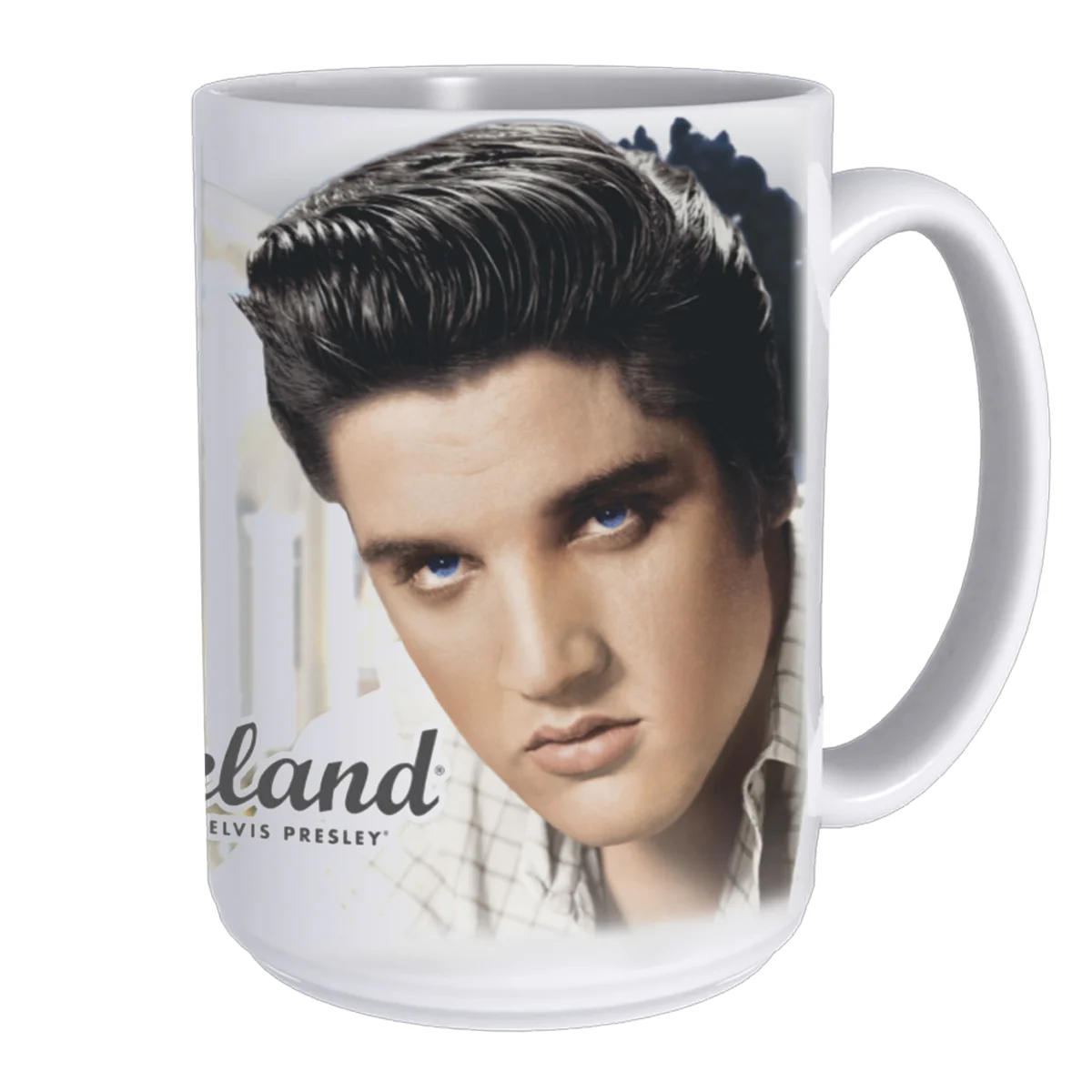 Where Elvis Lives Coffee Mug - Image 2