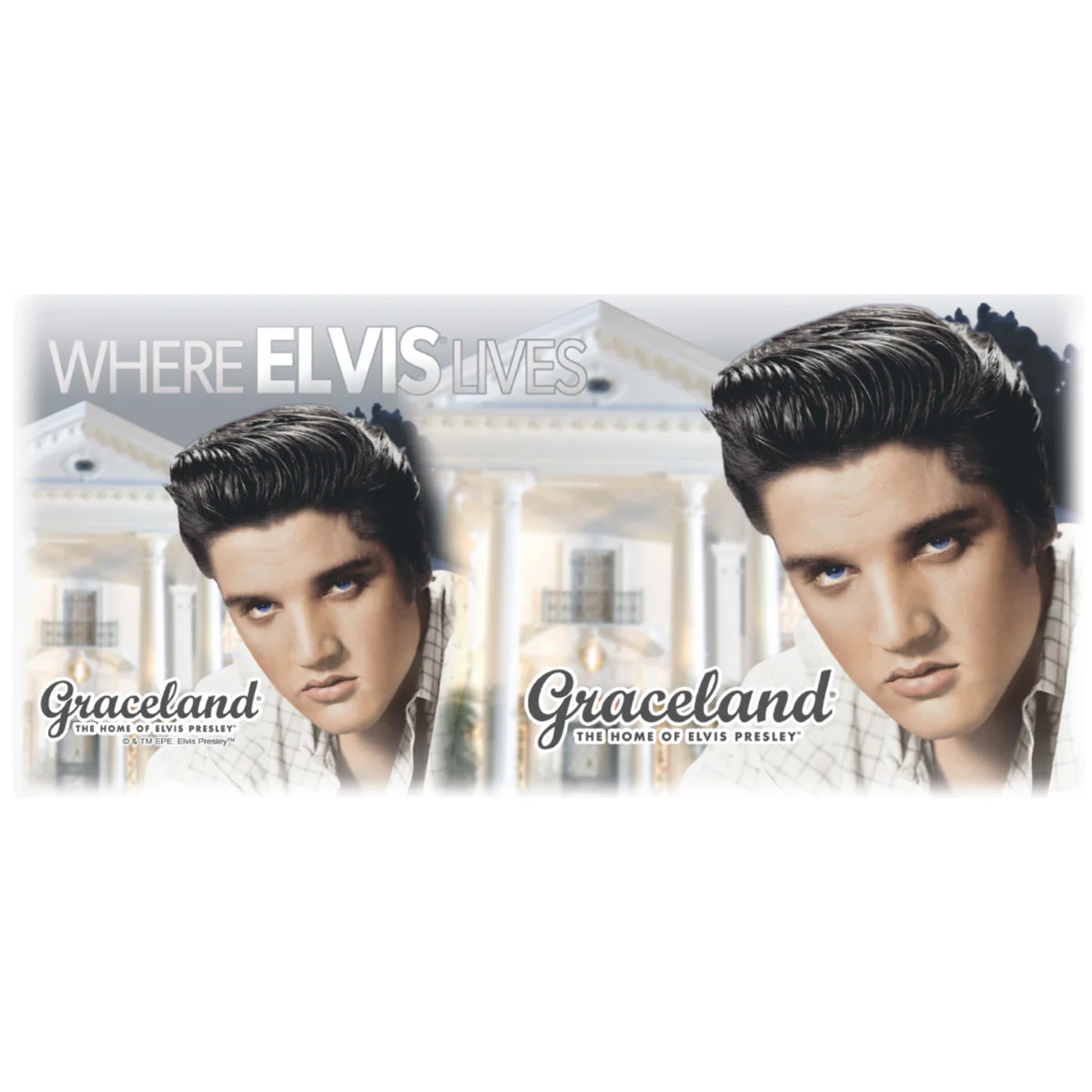 Where Elvis Lives Coffee Mug - Image 4
